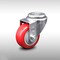 Service Caster 3 Inch SS Red Polyurethane Wheel Swivel Bolt Hole Caster SCC-SSBH20S314-PPUB-RED - alternate 1